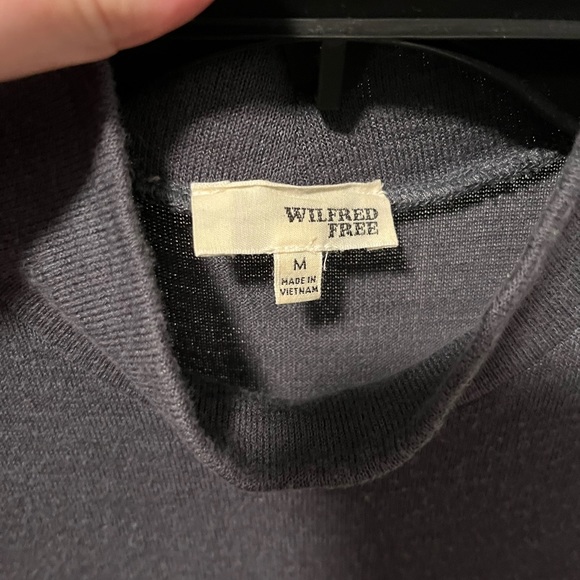 Wilfred Medium Grey Knit Dress Sleeveless - Picture 2 of 3